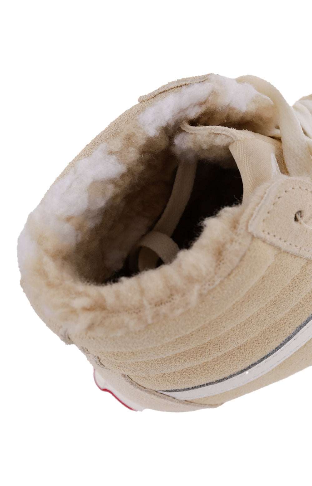 Biscotti Sk8-Hi Cozy Hug Shoes made of soft suede with warm sherpa lining for extra comfort