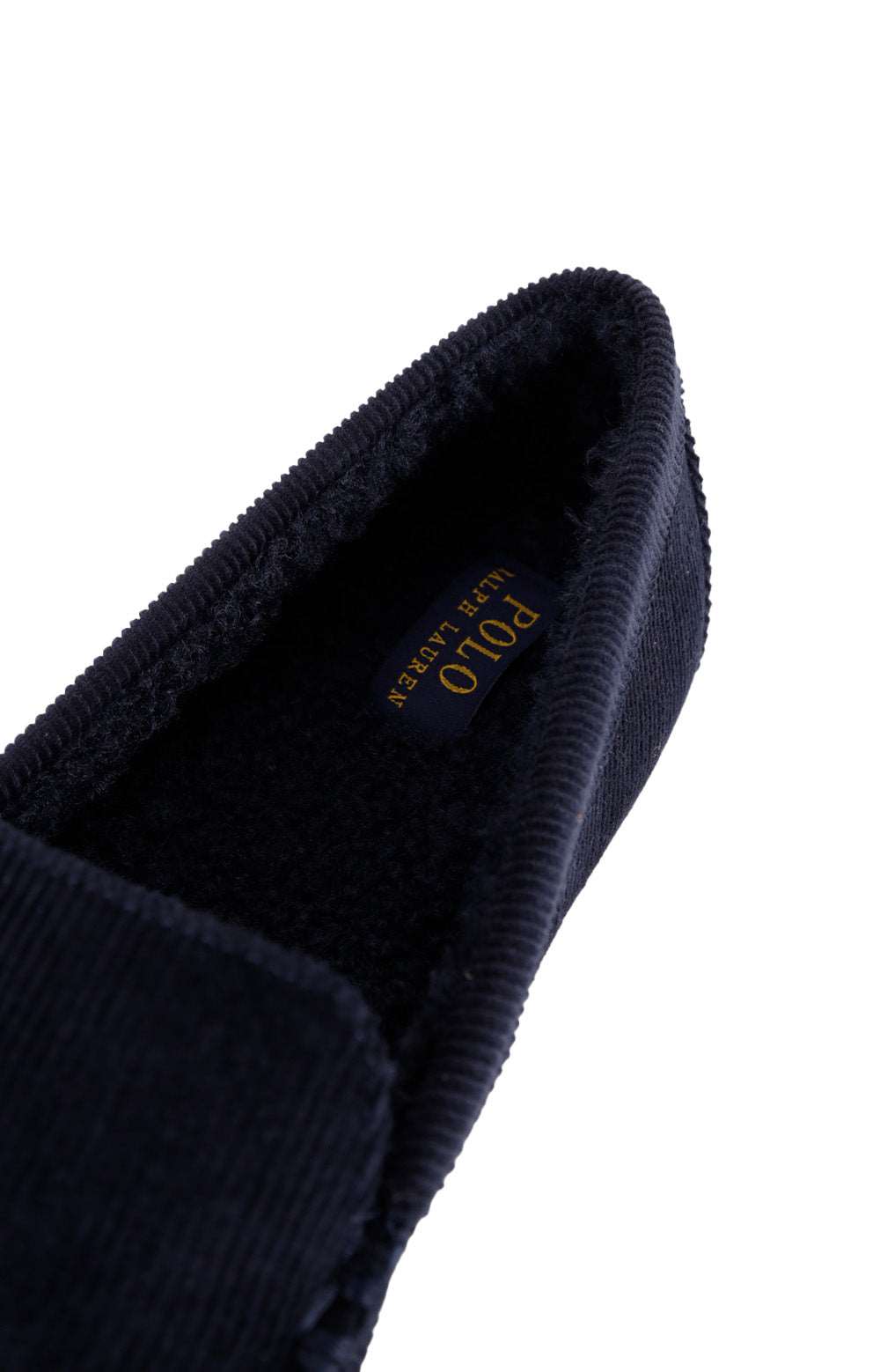 Warm and cozy Collins Moc Slippers in Navy for indoor and outdoor wear