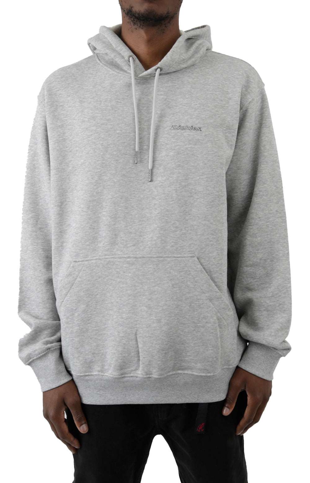 (TWR19HG) Uniontown Pullover Hoodie - Heather Grey: A cozy heather grey hoodie with drawstring hood and front pocket