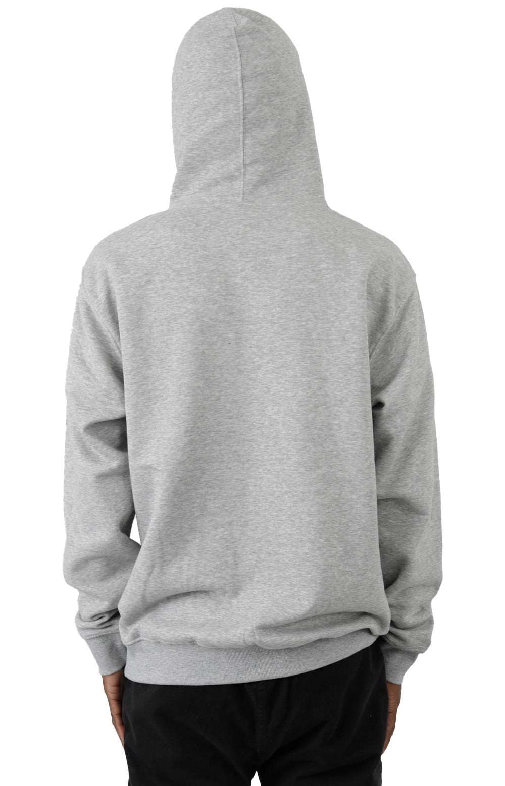 (TWR19HG) Uniontown Pullover Hoodie - Heather Grey: A cozy, heather grey pullover hoodie with a front pocket