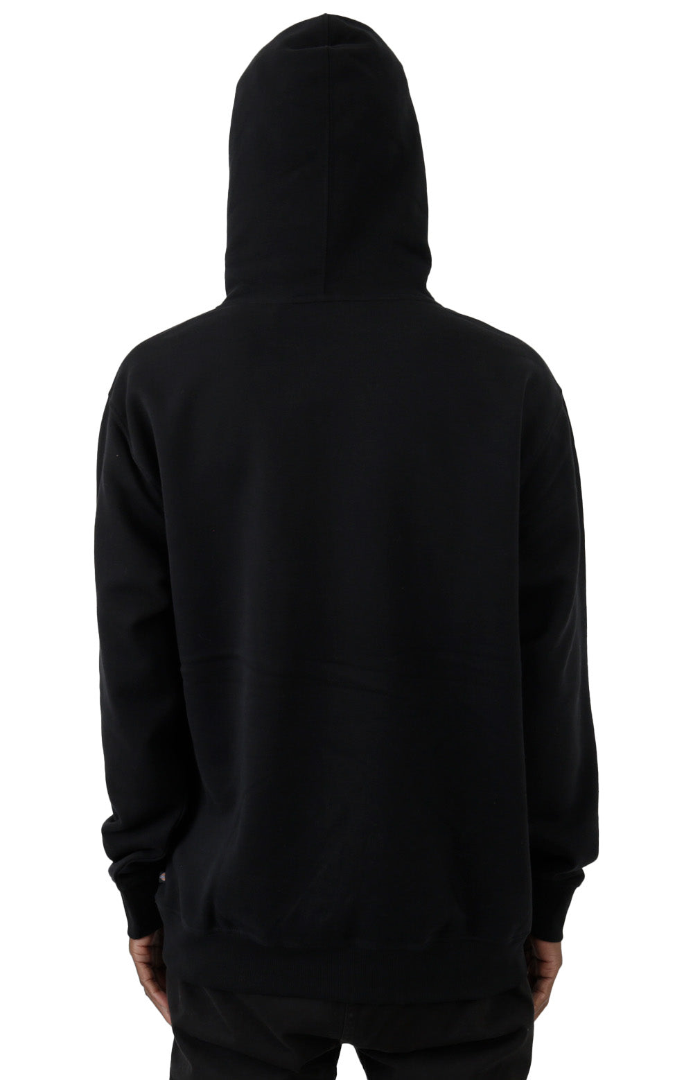 A close-up image of the (TWR19BK) Uniontown Pullover Hoodie in black