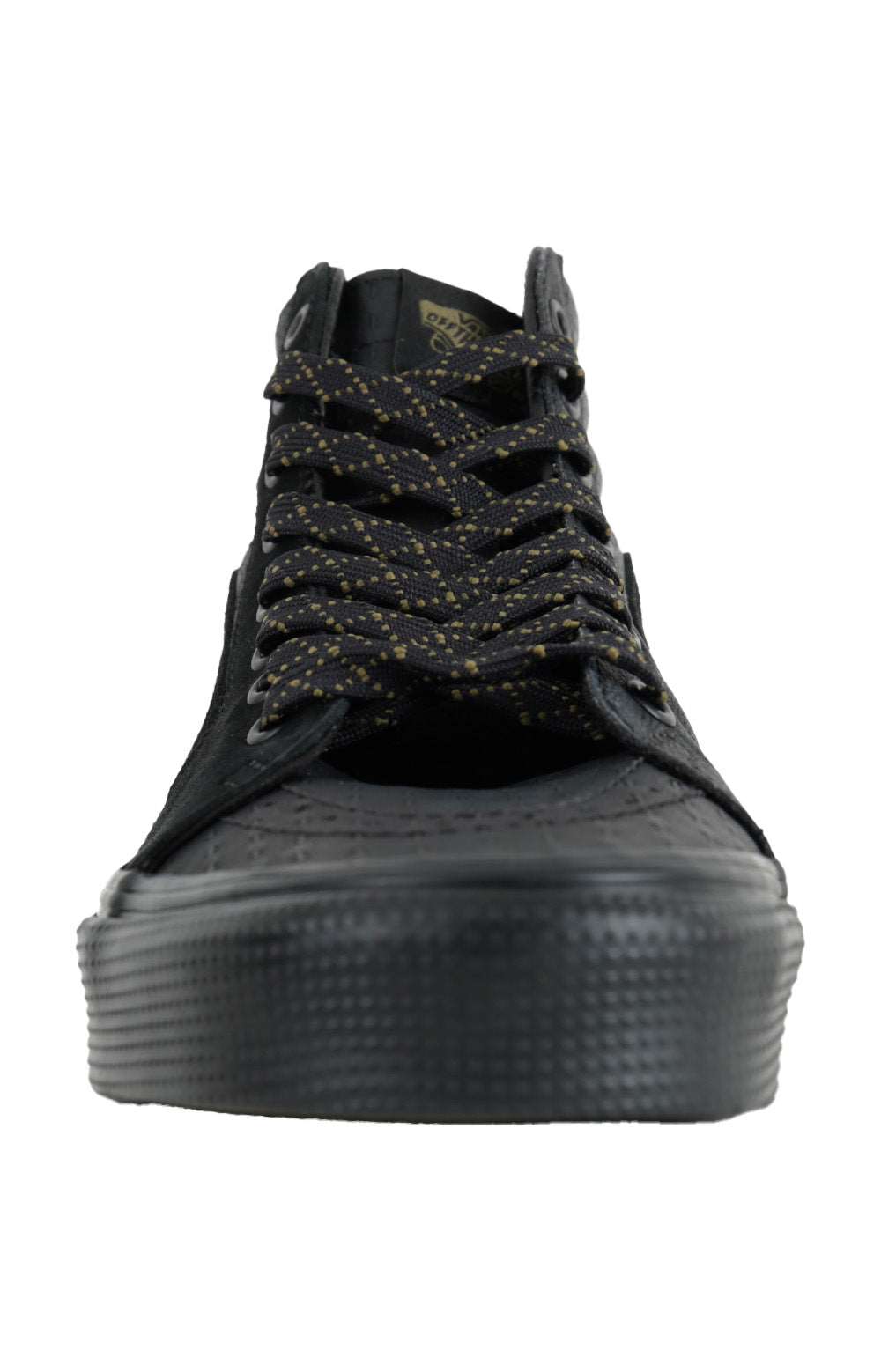 Stylish black Mono Patchwork Sk8-Hi Shoes with durable construction and classic Vans design