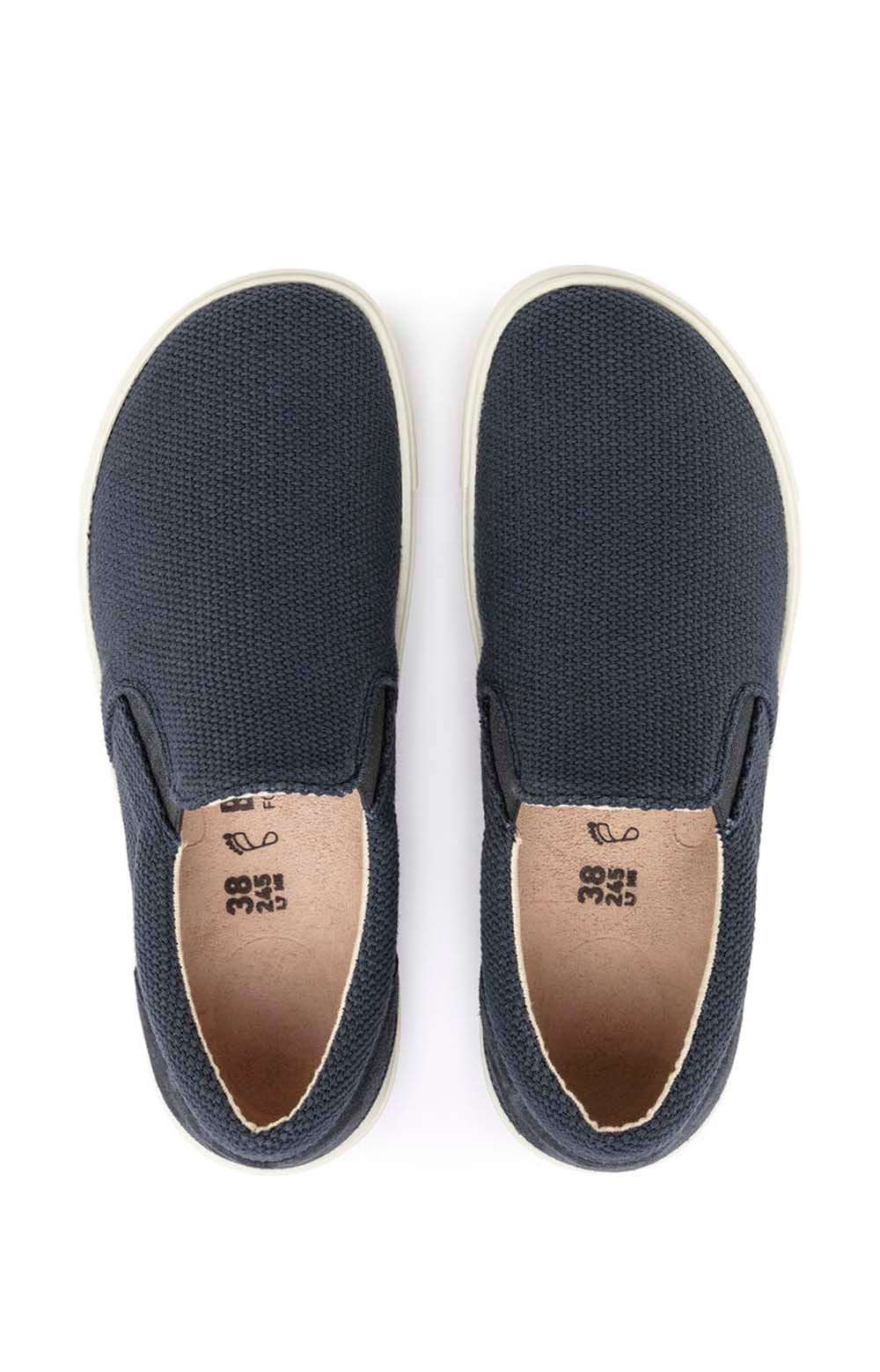 Buy Birkenstock Oswego Slip-On Shoes Women’S Canvas Suede - Shoes from Don’t Panic Shoes | Best Prices & Fast Shipping