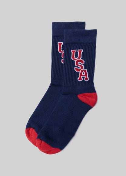 1968 Usa Crew Socks by American Trench – Don't Panic Shoes