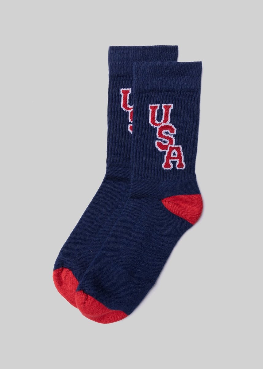 1968 Usa Crew Socks by American Trench – Don't Panic Shoes