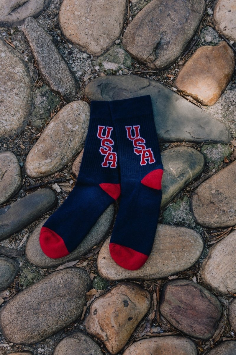 1968 Usa Crew Socks by American Trench – Don't Panic Shoes