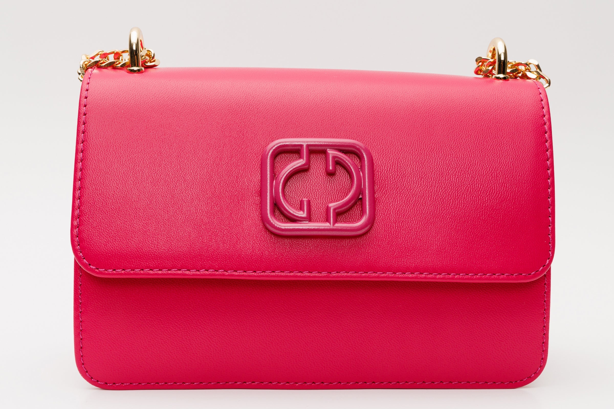 The Maneadero Fuchsia Leather Handbag