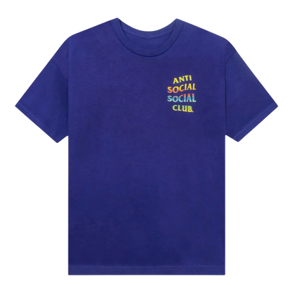 Anti Social Social Club Thermal Internal Men T-Shirt Purple