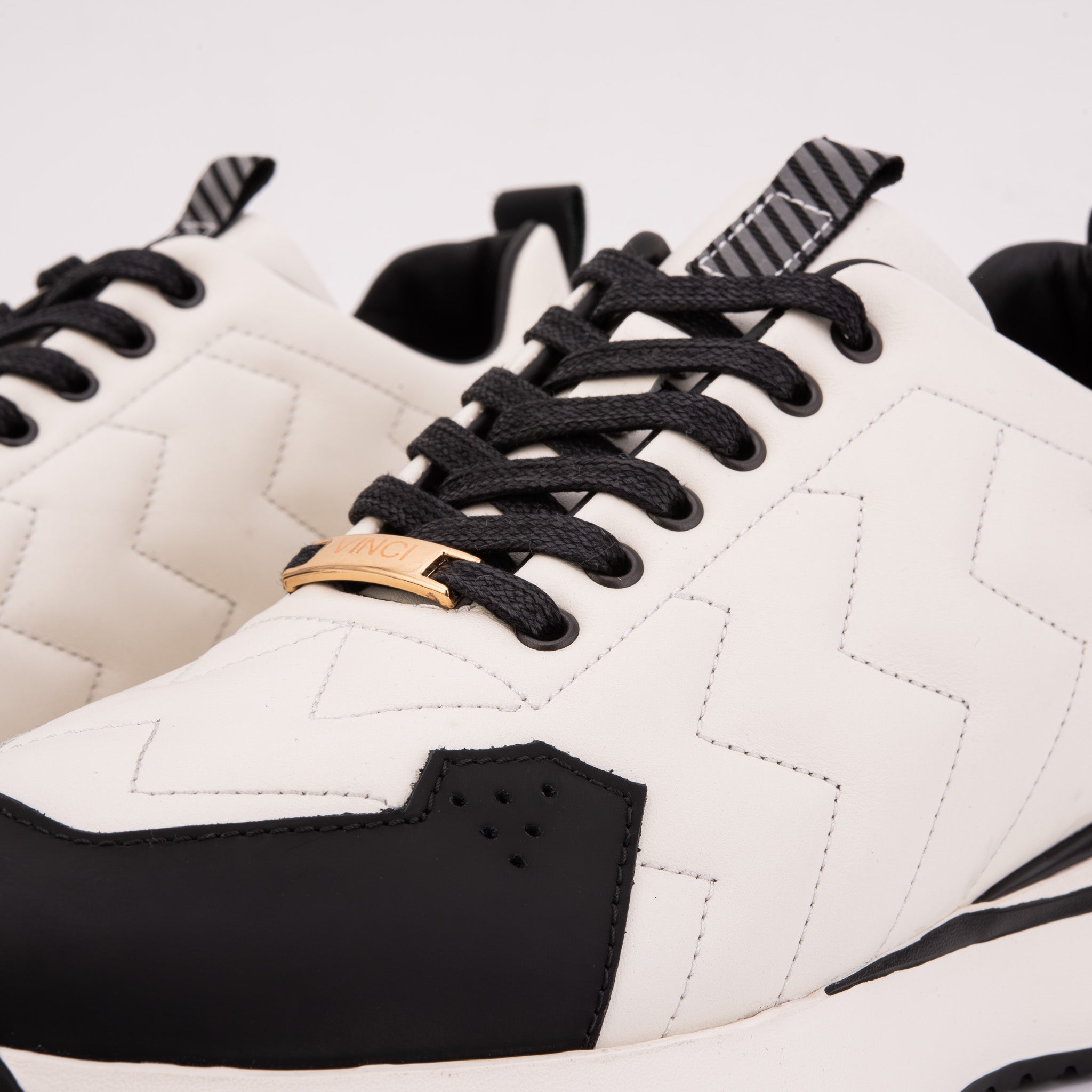 The Veneto White Leather Men Sneaker