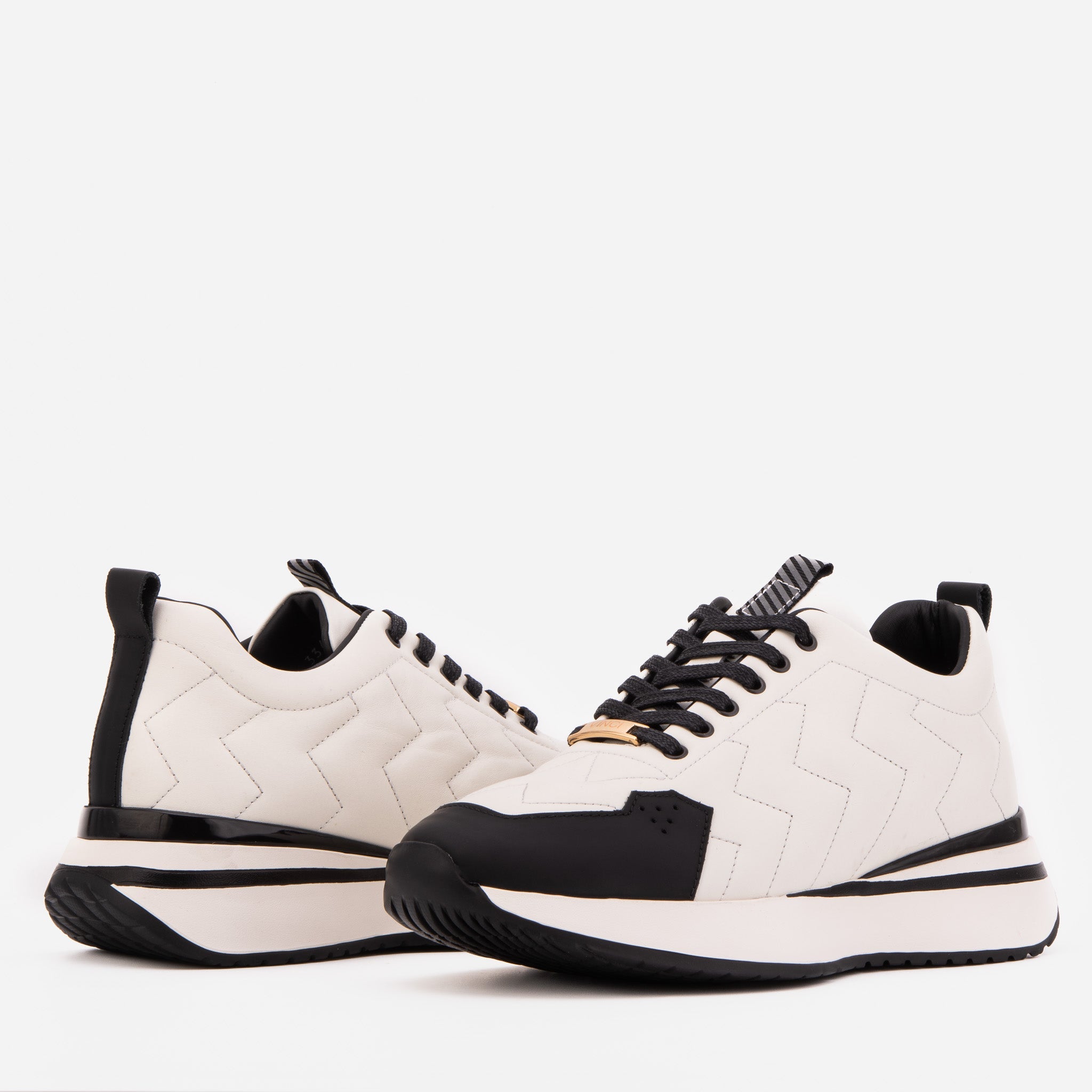 The Veneto White Leather Men Sneaker