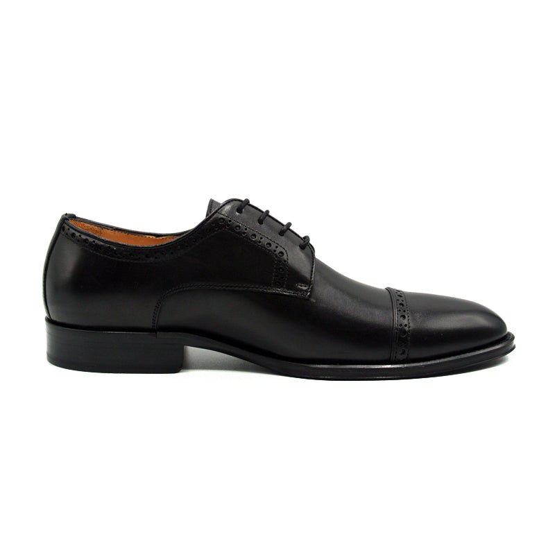25 - 530 - Blk Giovanni Italian Calfskin Lace Up, Black Size 10 Shop by Zelli Italia – Don't Panic Shoes