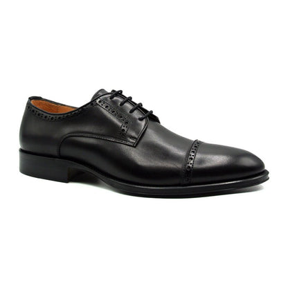 25 - 530 - Blk Giovanni Italian Calfskin Lace Up, Black Size 10 Shop by Zelli Italia – Don't Panic Shoes