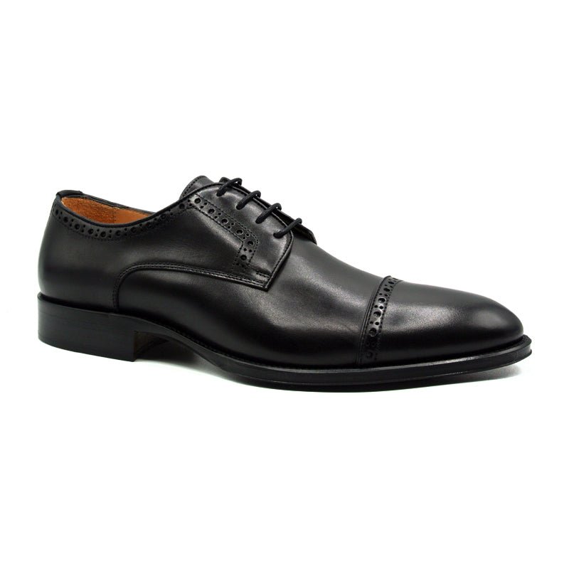25 - 530 - Blk Giovanni Italian Calfskin Lace Up, Black Size 10 Shop by Zelli Italia – Don't Panic Shoes
