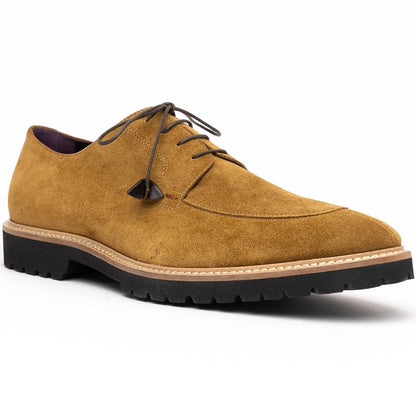 26 - 220 - Tob Campo Sueded Goatskin Lace Up, Tobacco Shop by Zelli Italia – Don't Panic Shoes