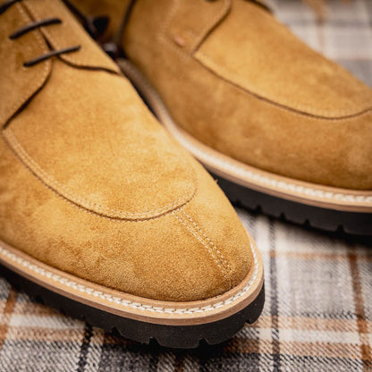 26 - 220 - Tob Campo Sueded Goatskin Lace Up, Tobacco Shop by Zelli Italia – Don't Panic Shoes