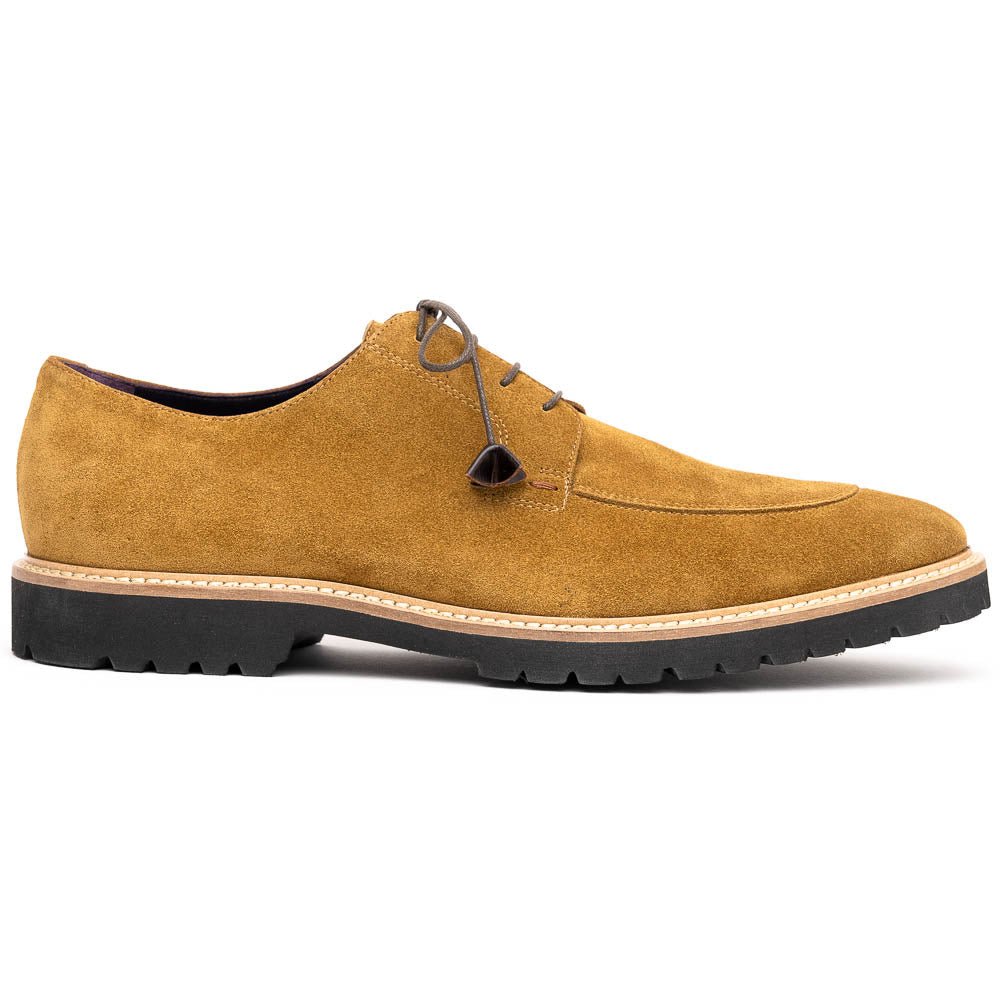26 - 220 - Tob Campo Sueded Goatskin Lace Up, Tobacco Shop by Zelli Italia – Don't Panic Shoes