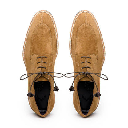 26 - 220 - Tob Campo Sueded Goatskin Lace Up, Tobacco Shop by Zelli Italia – Don't Panic Shoes