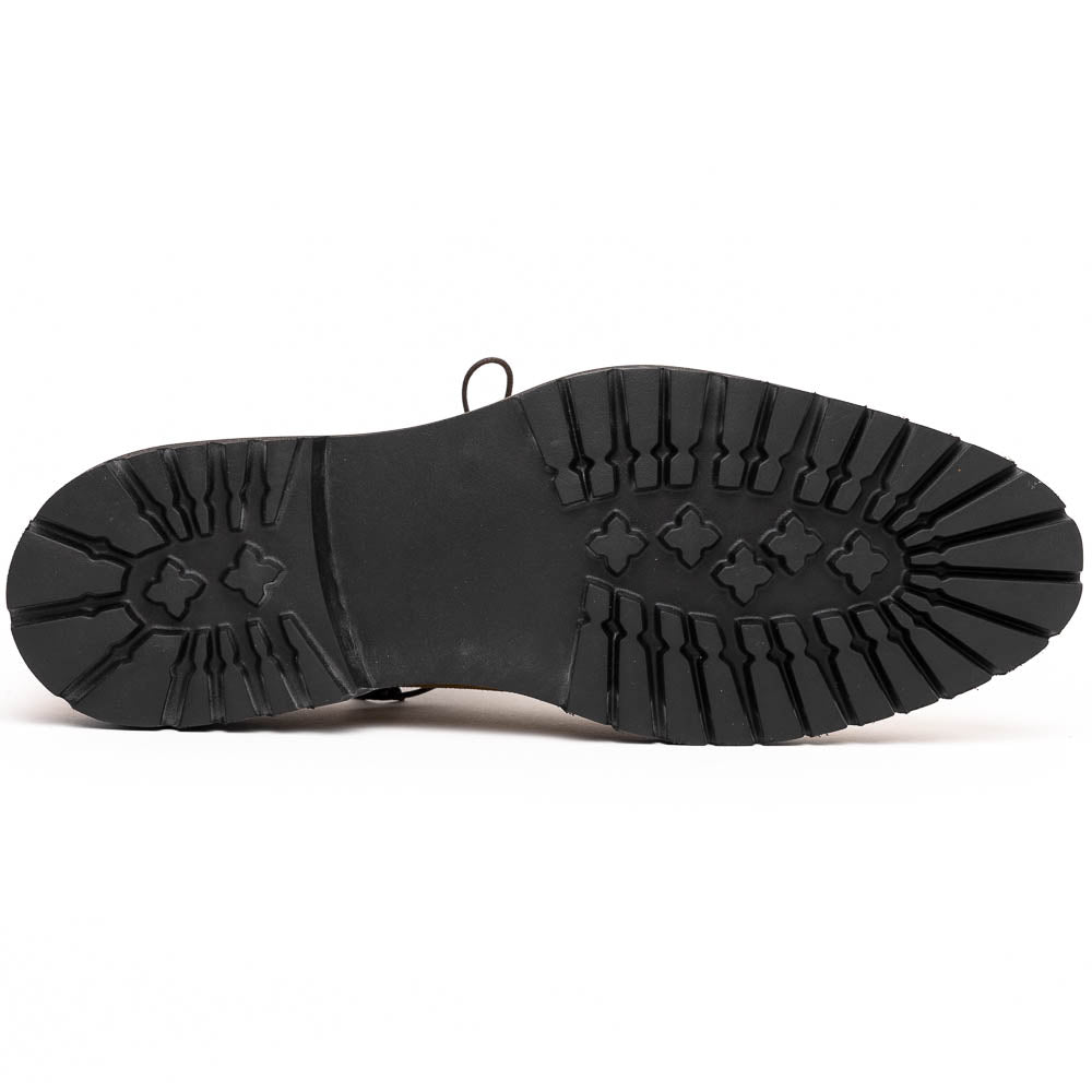 26 - 220 - Tob Campo Sueded Goatskin Lace Up, Tobacco Shop by Zelli Italia – Don't Panic Shoes