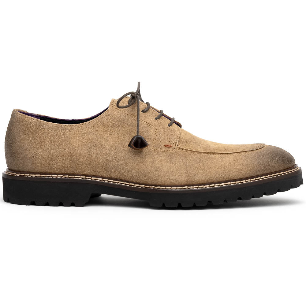 26 - 224 - Oak Campo Sueded Goatskin Lace Up With Wax Finish, Oak Shop by Zelli Italia – Don't Panic Shoes