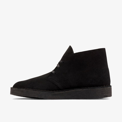 [26154809] Mens CLARKS DESERT COAL - BLACK SUEDE