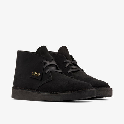 [26154809] Mens CLARKS DESERT COAL - BLACK SUEDE