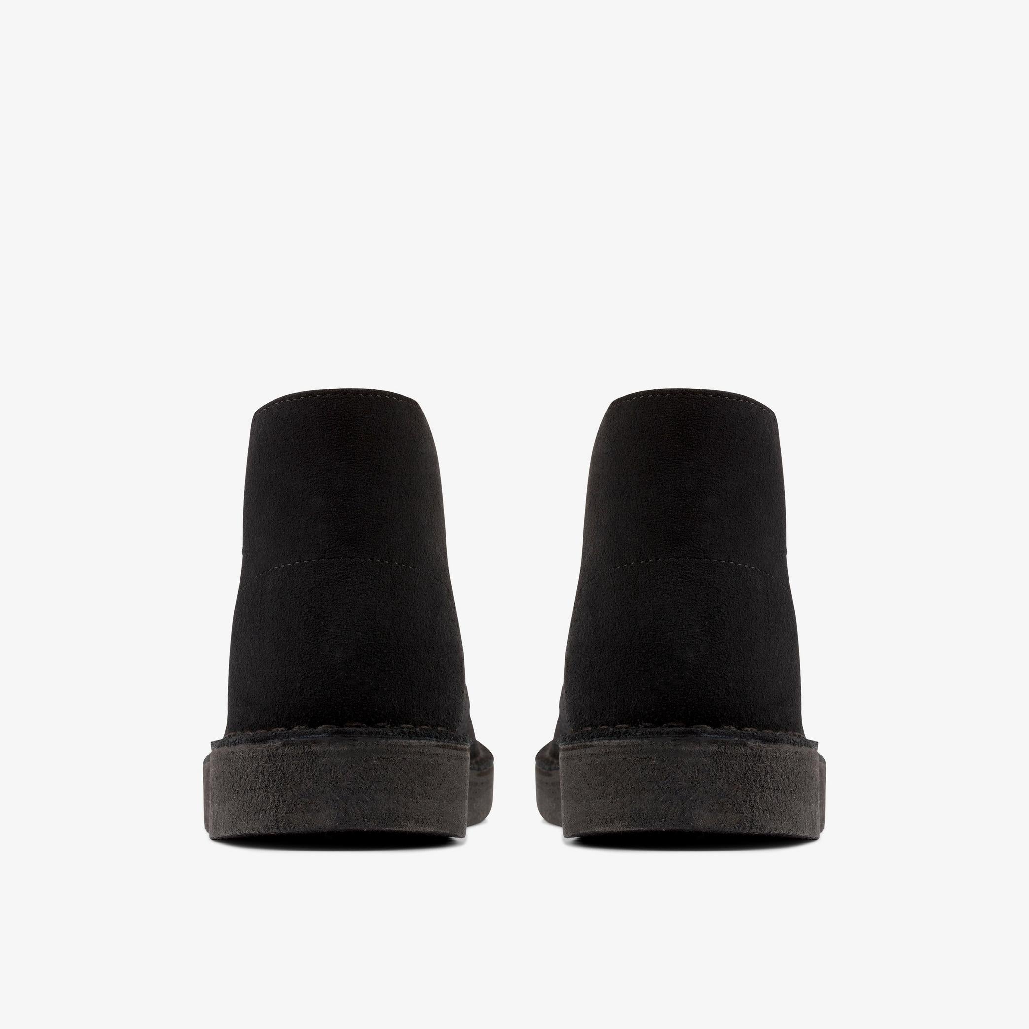 [26154809] Mens CLARKS DESERT COAL - BLACK SUEDE