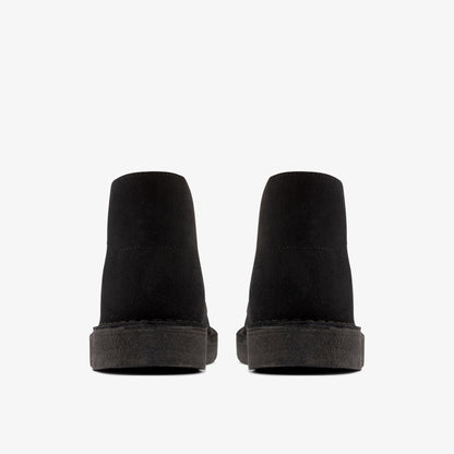 [26154809] Mens CLARKS DESERT COAL - BLACK SUEDE