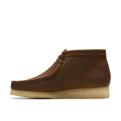 [26155513] MENS CLARKS WALLABEE BOOT - BEESWAX