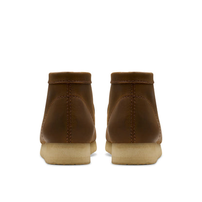 [26155513] MENS CLARKS WALLABEE BOOT - BEESWAX