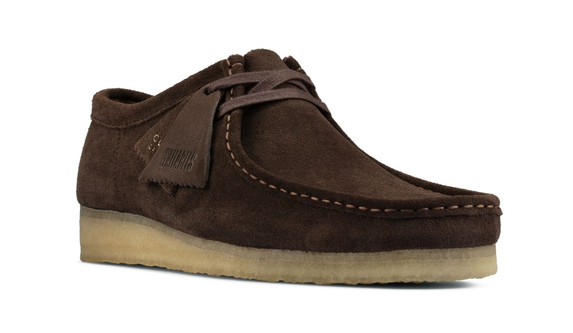[26149258] Mens Clarks WALLABEE 'DARK BROWN MULTI'