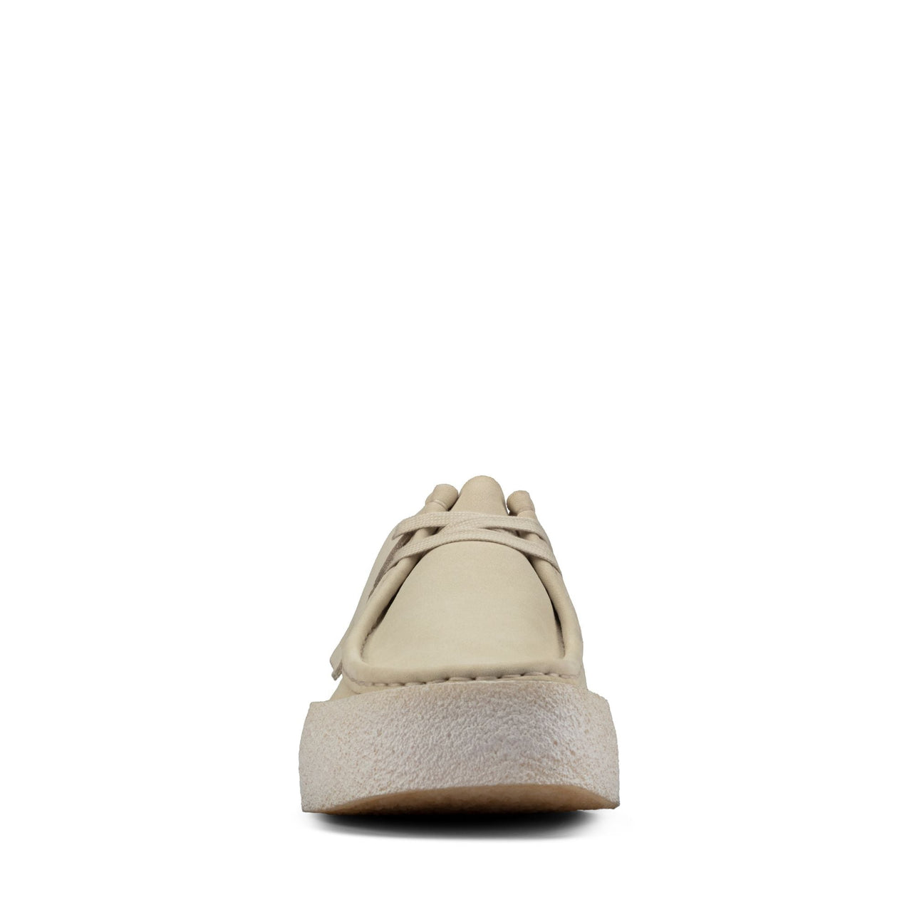 Side view of MENS CLARKS WALLABEE CUP in maple suede