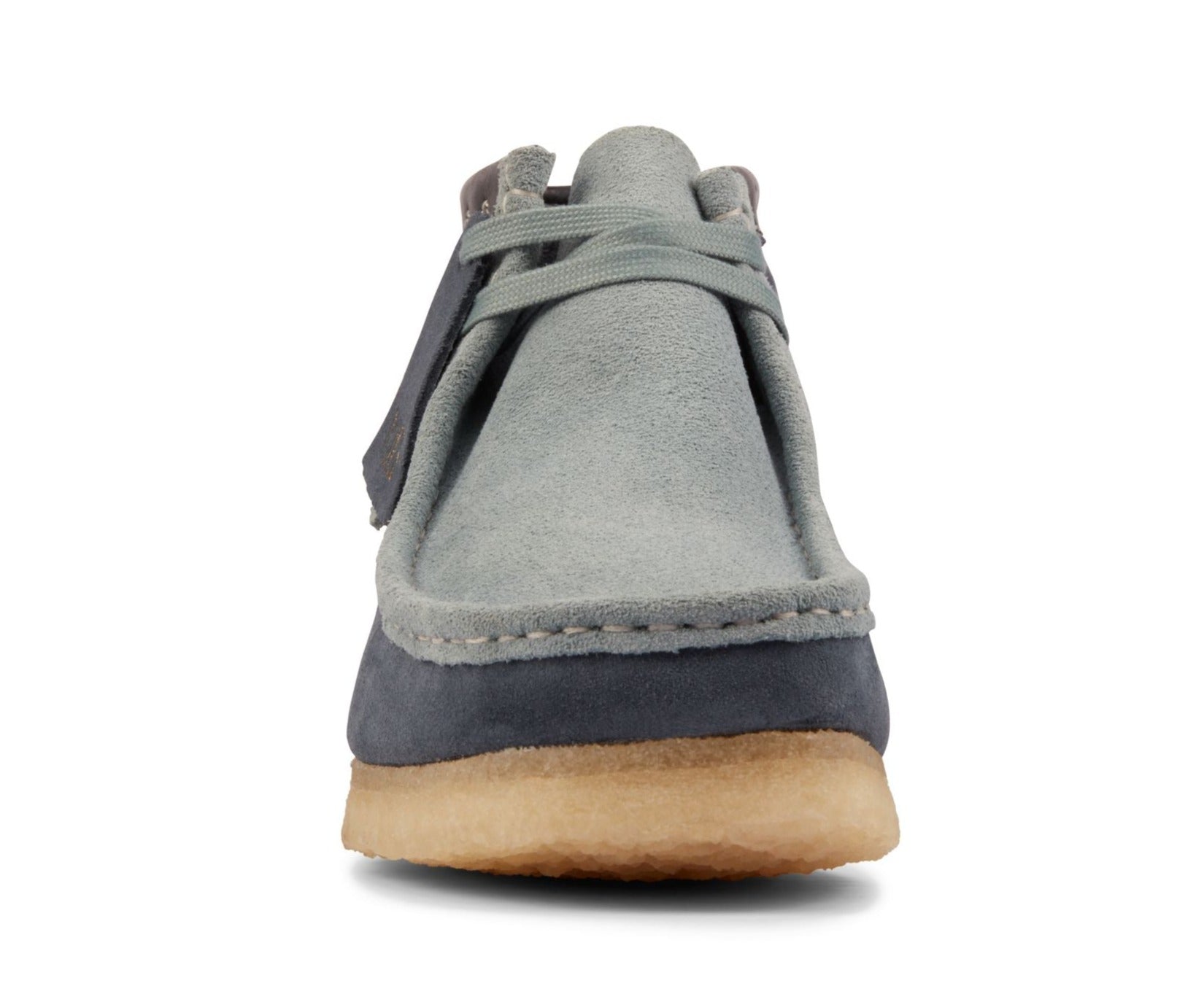 [26163259] Mens Clarks Originals Wallabee Boot 'Blue Combi'