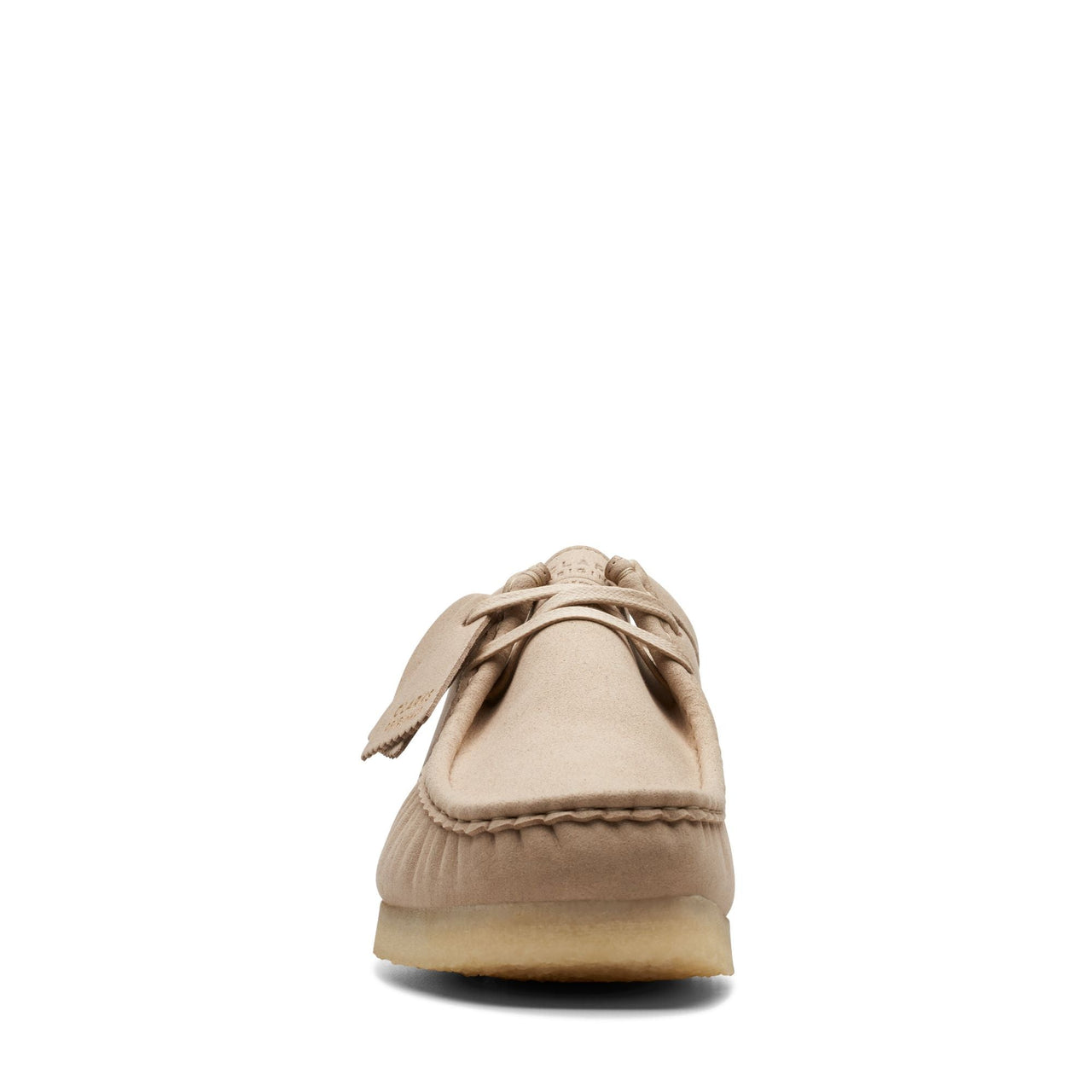  Side view of the MENS CLARKS WALLABEE showing the crepe sole 