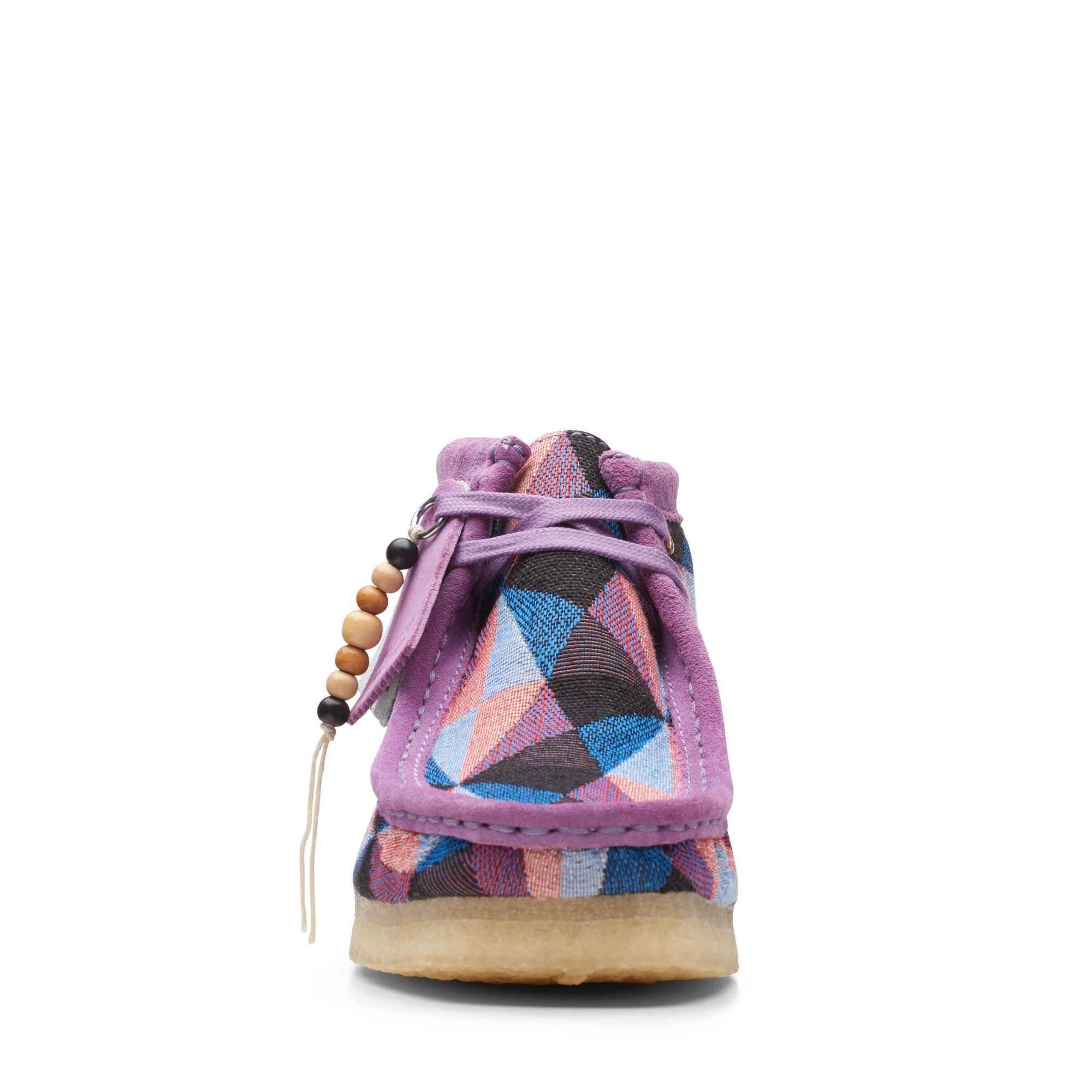 [26164608] Womens Clarks Originals Wallabee Boot 'PURPLE COMBI' (W)