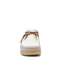 Thumbnail for Side view of MENS CLARKS WALLABEE showing the classic lace-up design