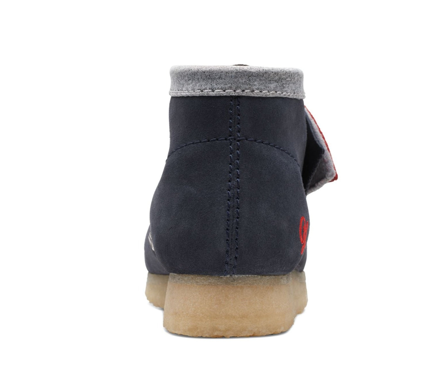 [26165077] Mens Clarks Originals Wallabee Boot VCY 'Navy Grey'