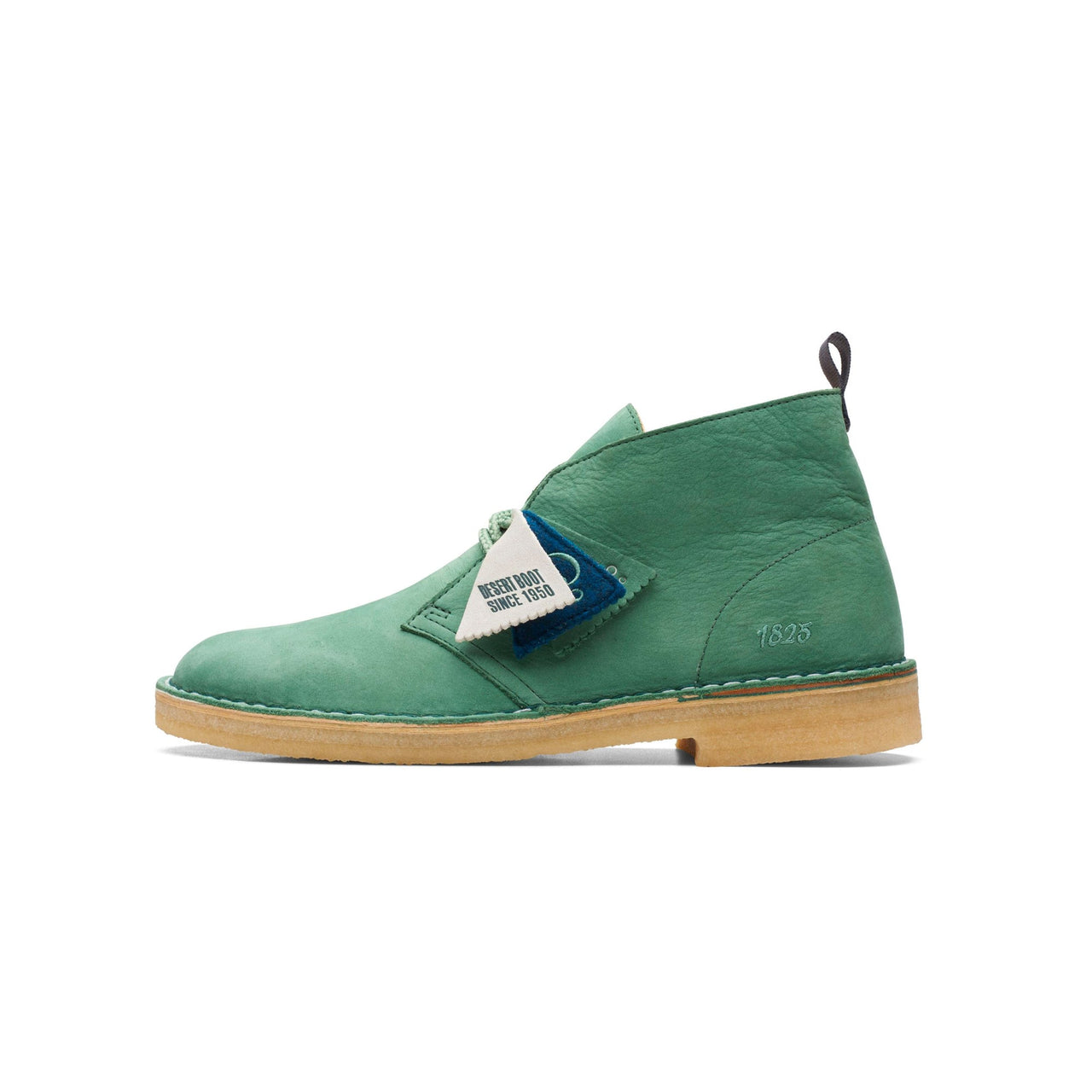 Clarks Originals Desert Boot VCY Men's Green Nubuck Leather 26165727 - Classic men's ankle boots in stylish green nubuck leather