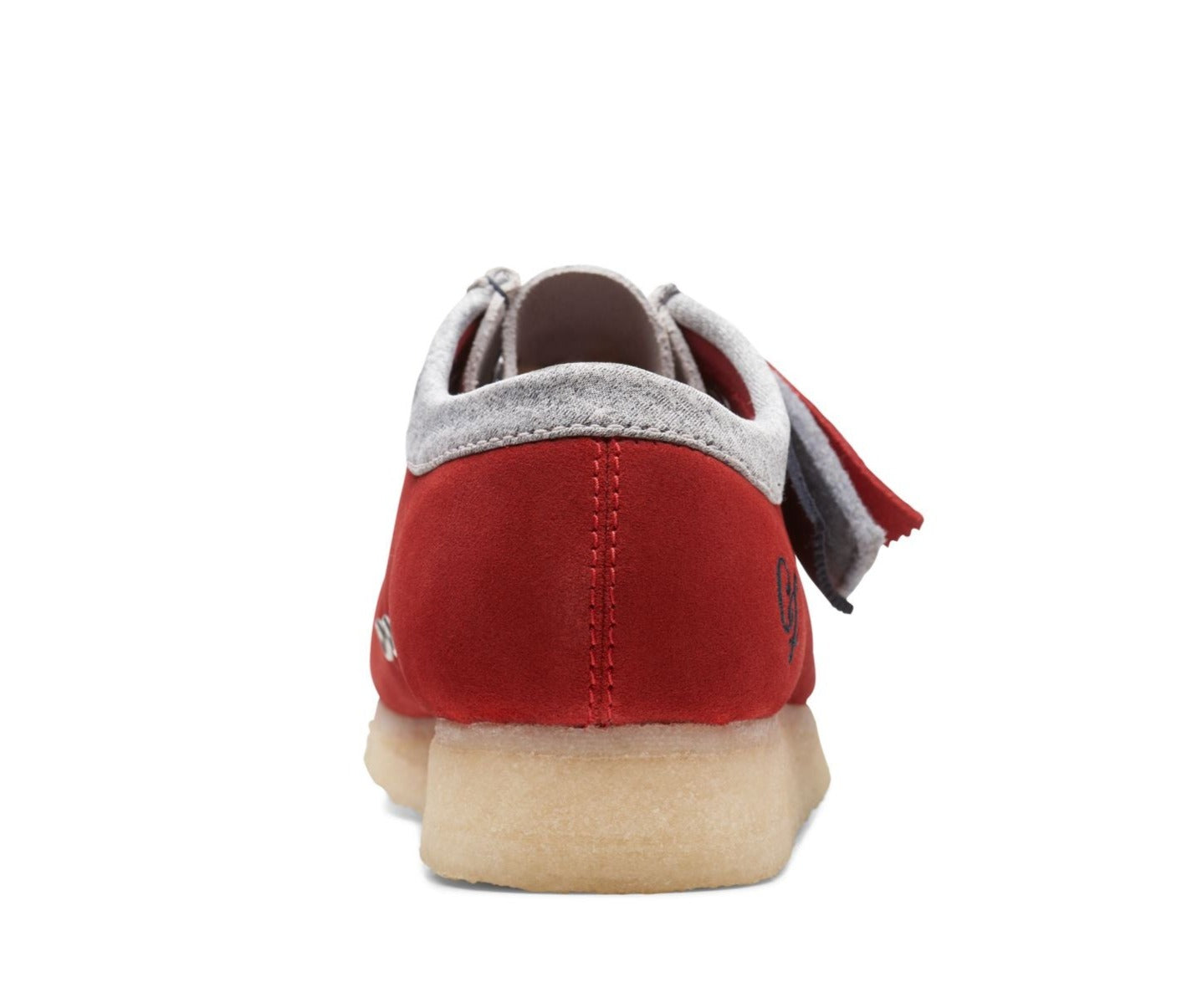 [26166291] Mens Clarks Originals Wallabee VCY 'Red Combi Suede'