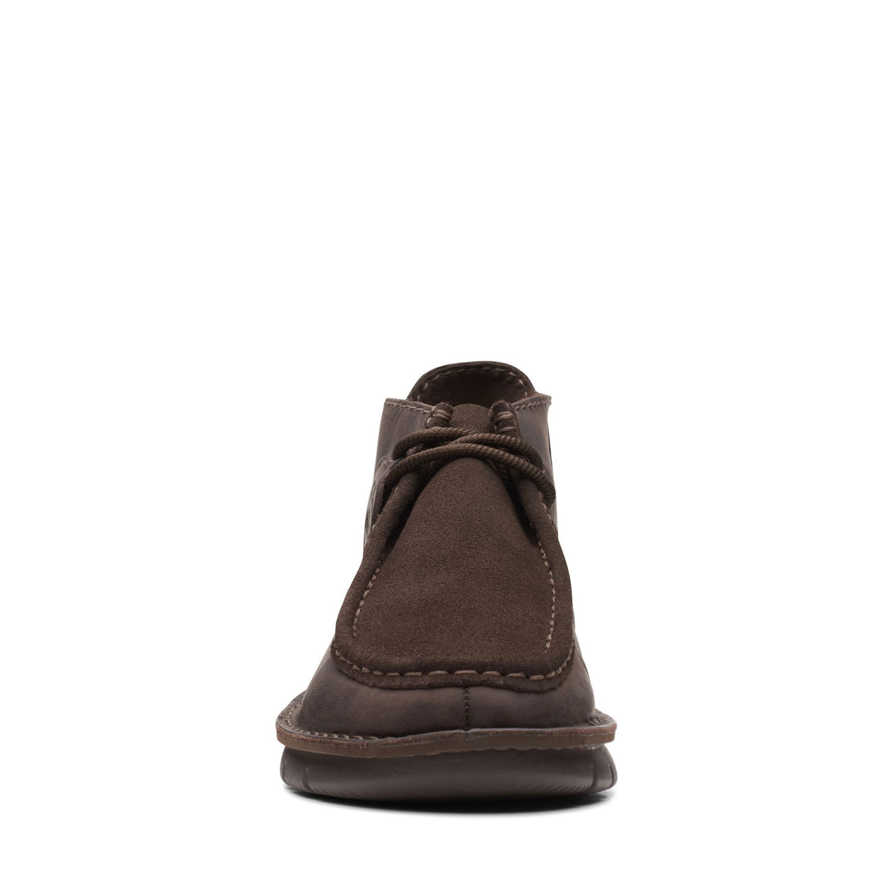 Side view of MENS CLARKS COLEHILL WALLY shoe with Clarks logo