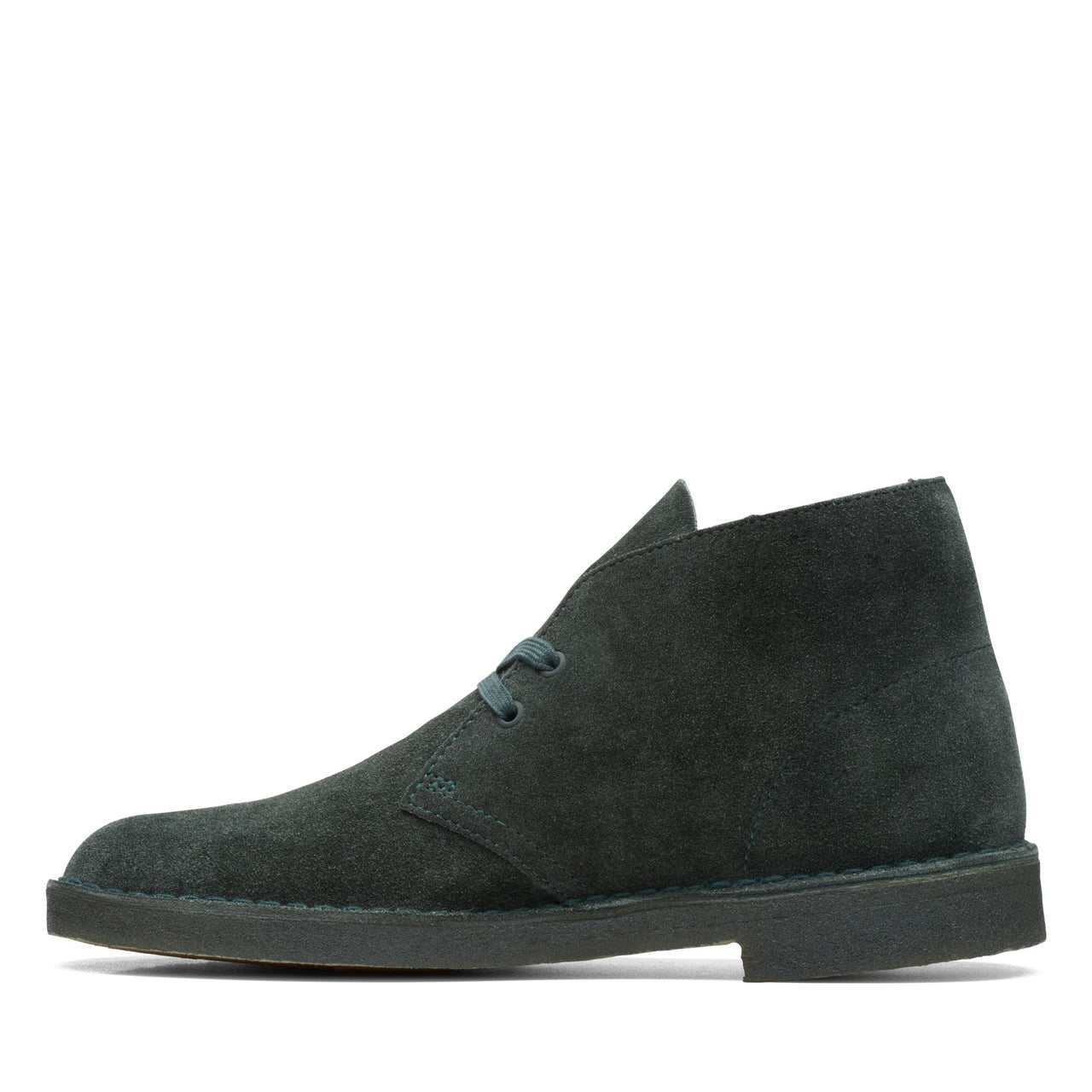 Durable MENS CLARKS DESERT BOOT in grey distressed leather