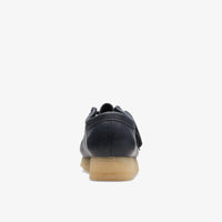 Thumbnail for Womens Clarks Wallabee in Navy Leather, comfortable and stylish choice for any occasion