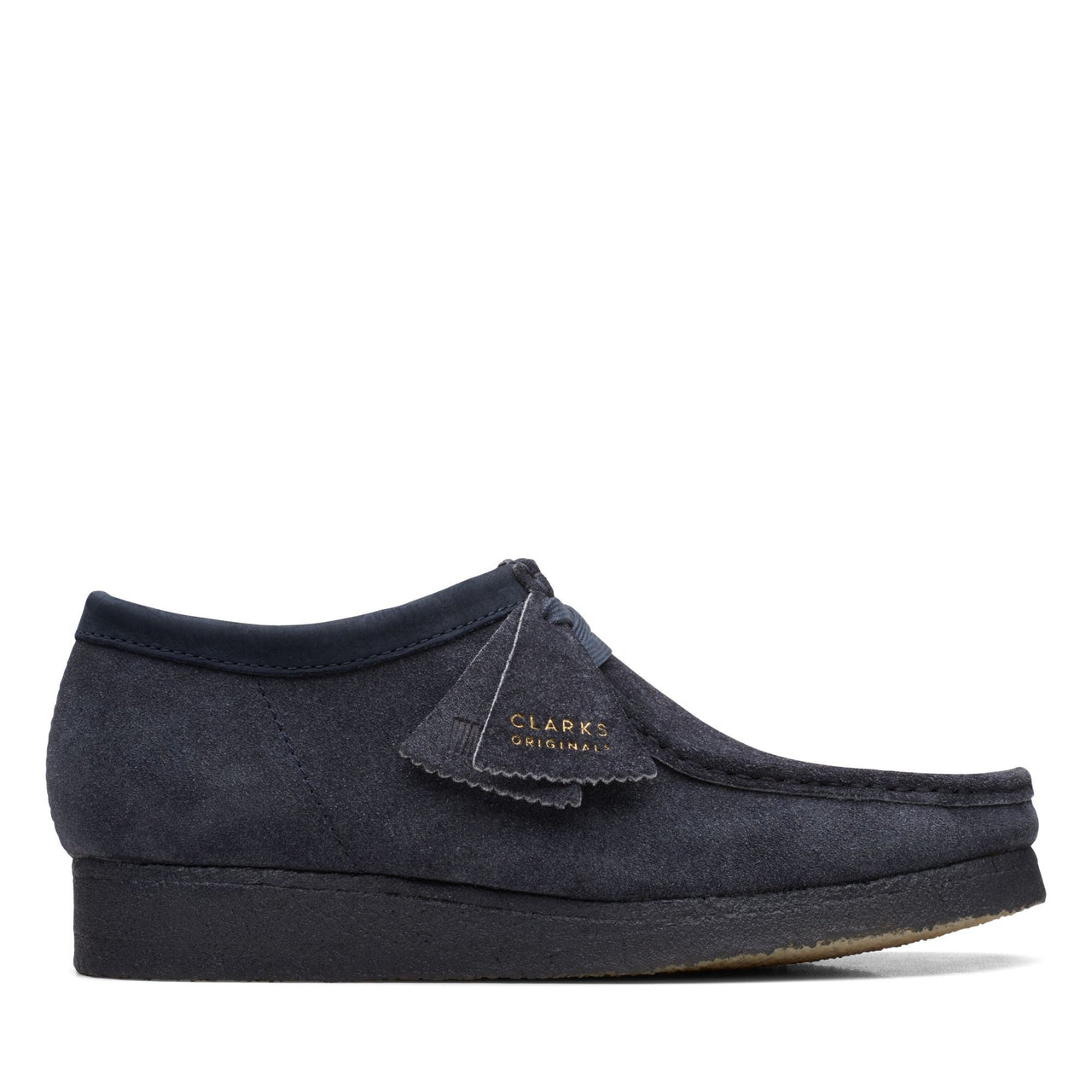 MENS CLARKS WALLABEE in classic brown suede with crepe sole