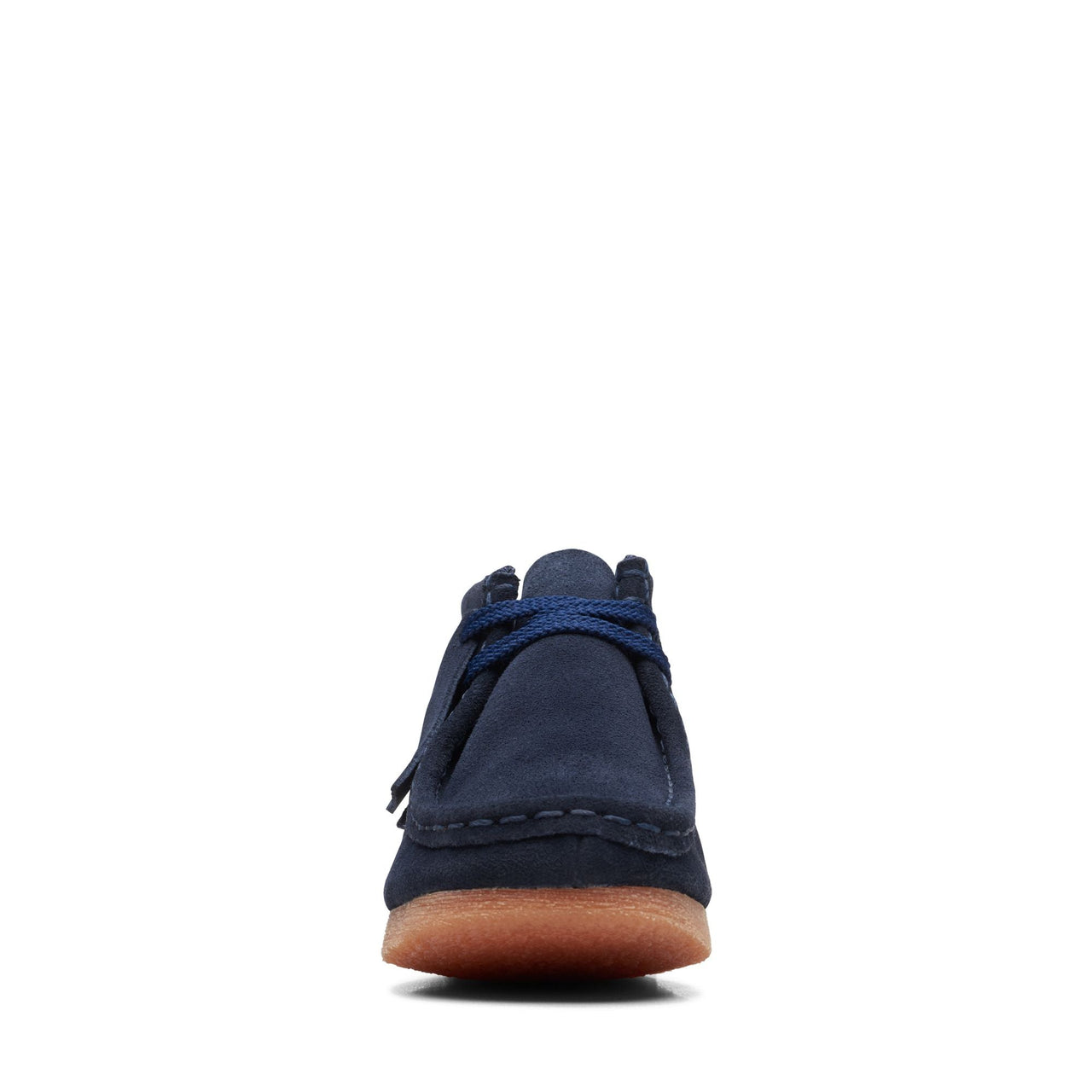 High-quality Kids Clarks WallabeeBooto with cushioned footbed for all-day support