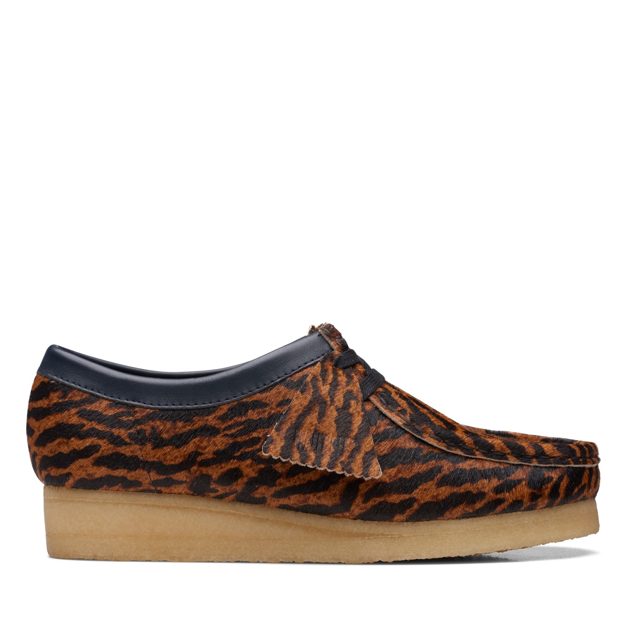 [26169920] WOMENS CLARKS WALLABEE TORTOISESHELL