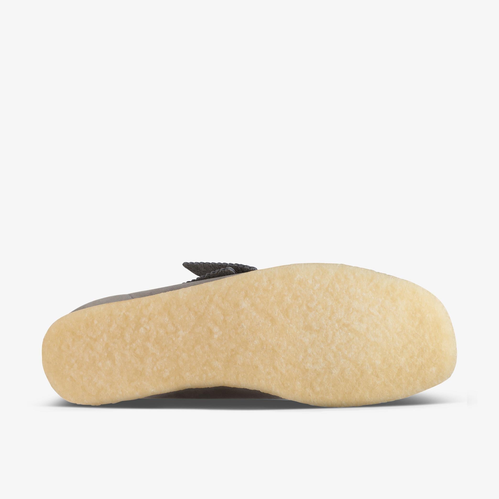 [26169921] Womens CLARKS WALLABEE - GREY NUBUCK