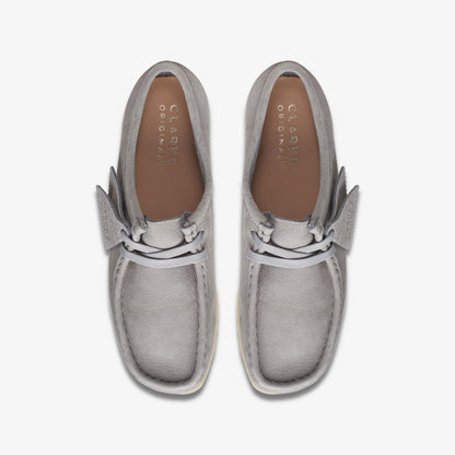 [26169921] Womens CLARKS WALLABEE - GREY NUBUCK