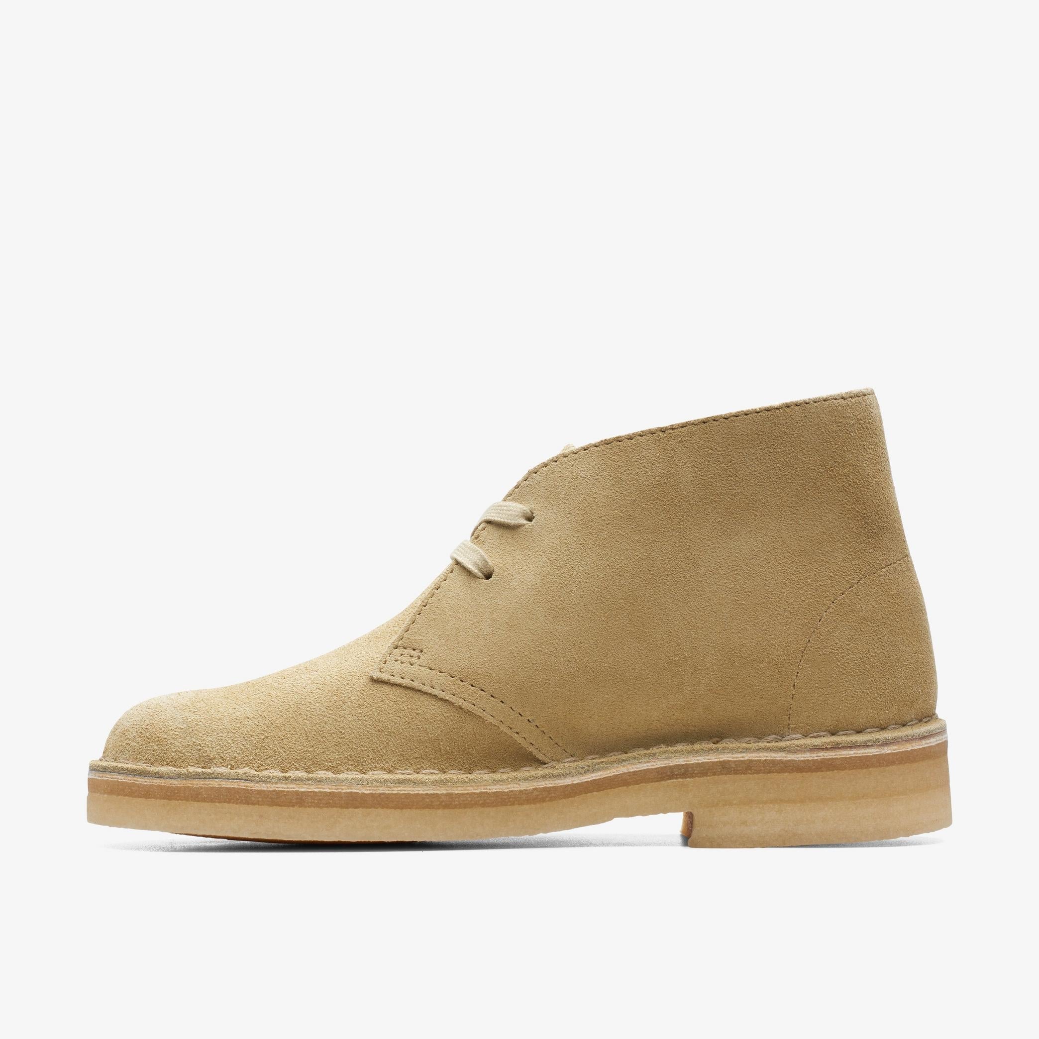 [26169946] Womens CLARKS DESERT BOOT - MAPLE SUEDE