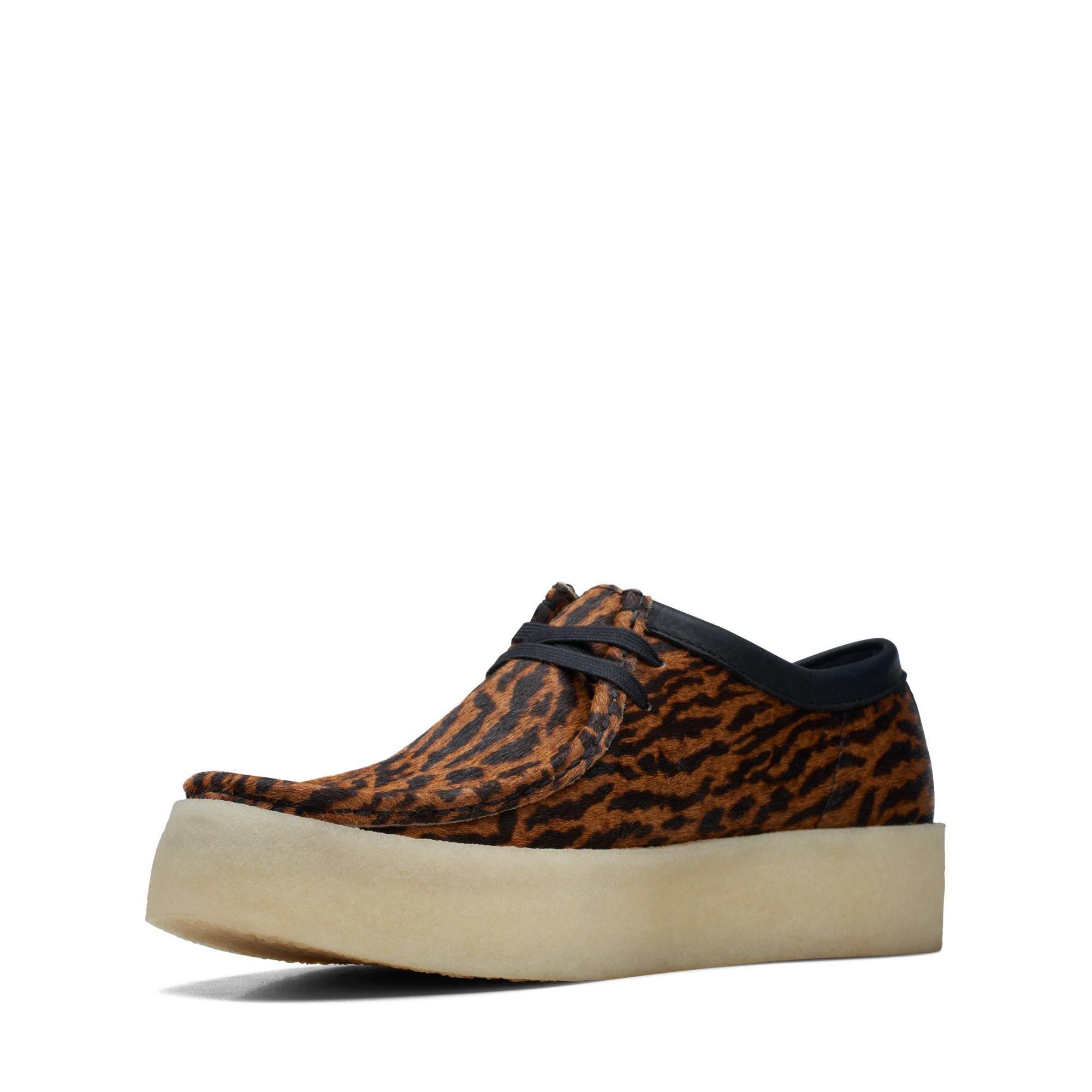 [26170046] MENS CLARKS WALLABEE CUP - TORTOISE SHELL