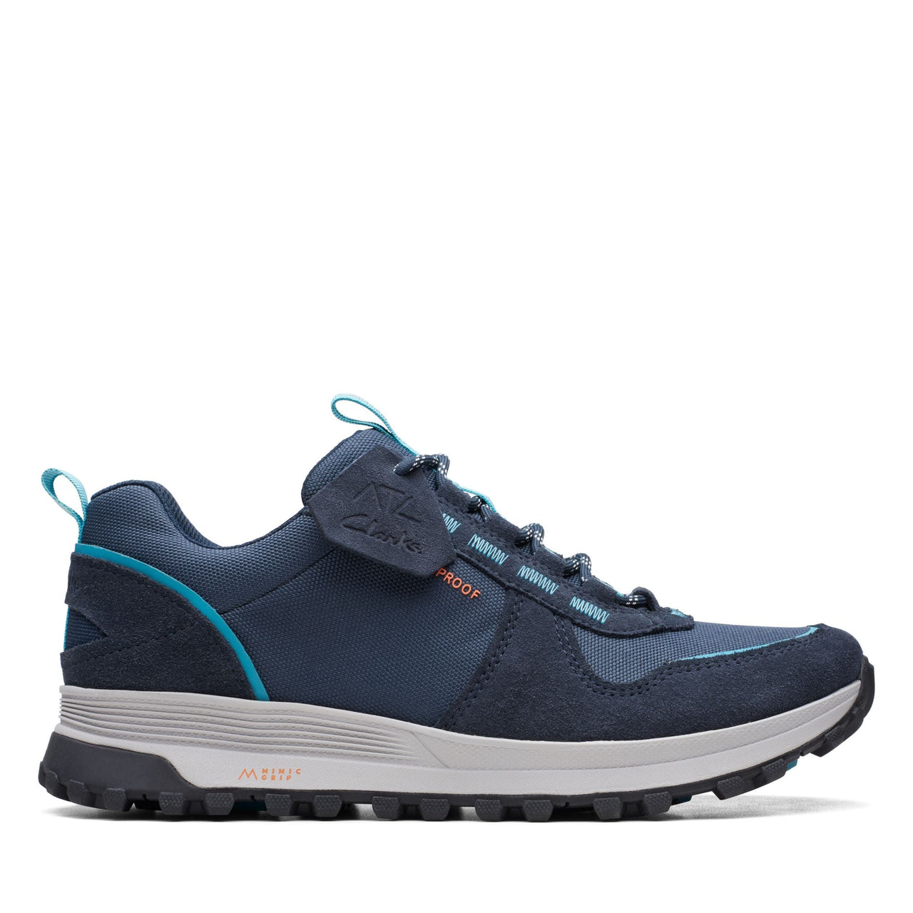 MENS CLARKS ATLTREKWALKWP shoes with waterproof design for outdoor activities