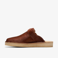 Thumbnail for Close-up of the durable rubber outsole and cushioned footbed of the mens mule